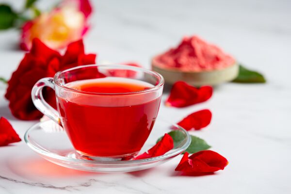 Rose tea for health